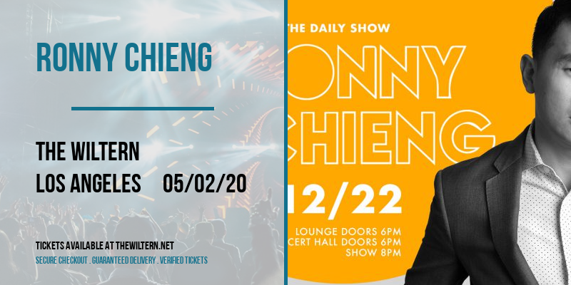 Ronny Chieng at The Wiltern
