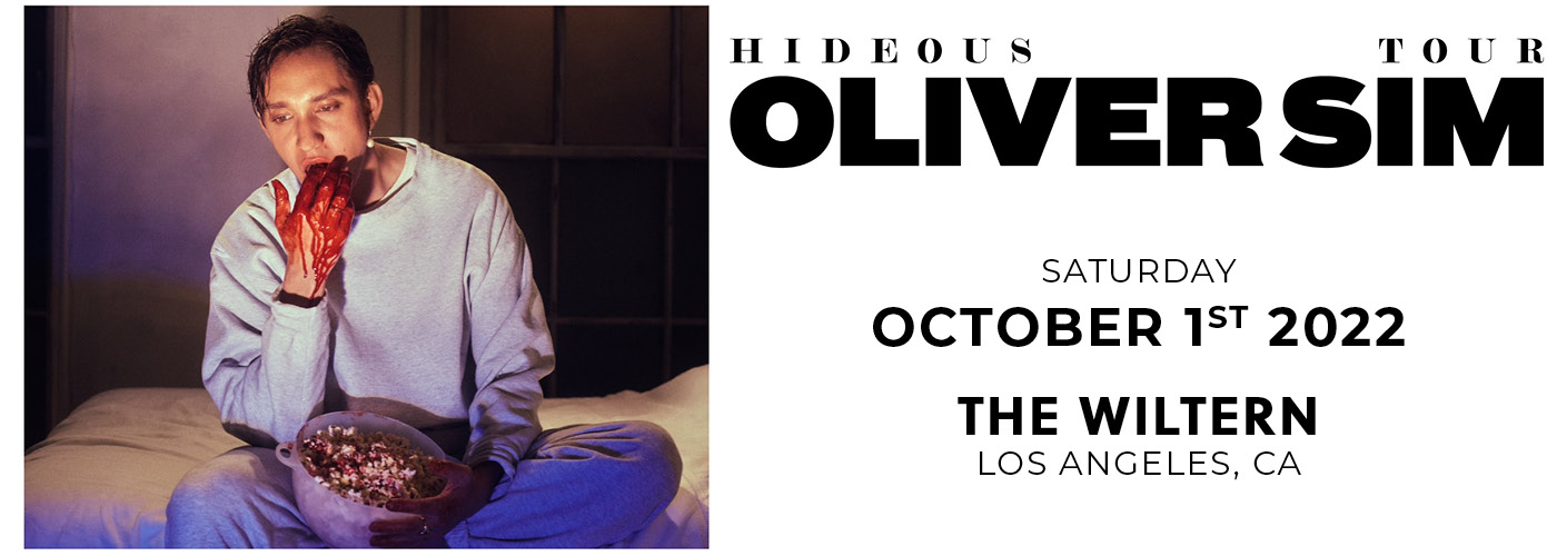 Oliver Sim: Hideous Tour [CANCELLED] at The Wiltern