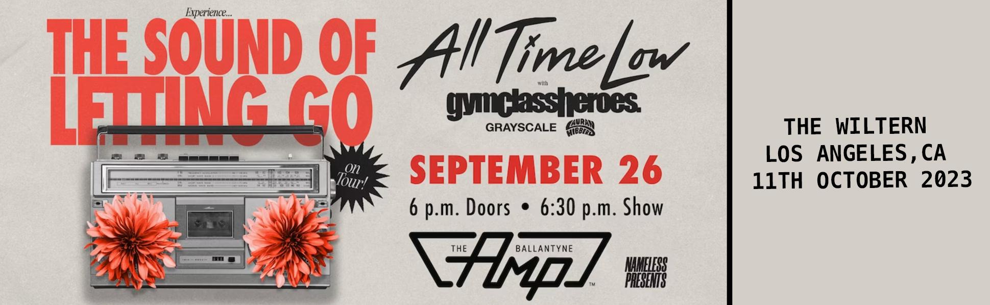 All Time Low & Gym Class Heroes at The Wiltern