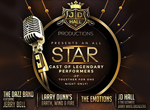 The Dazz Band, The Emotions, Larry Dunn & JD Hall and The Ultimate Barry White Symphony Orchestra at The Wiltern