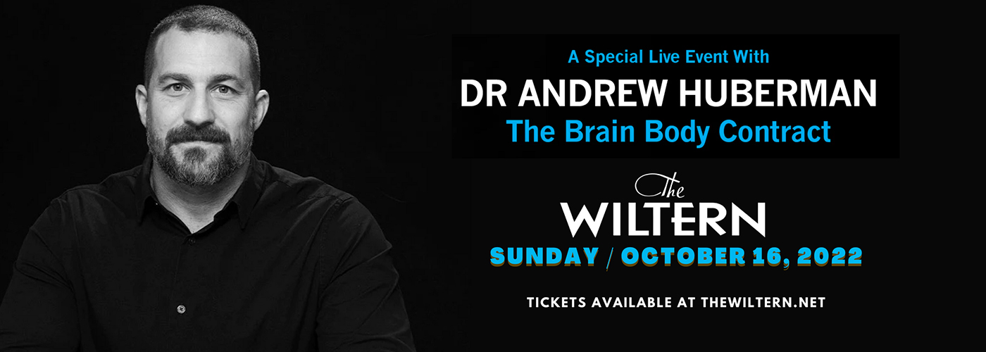 Dr. Andrew Huberman at The Wiltern