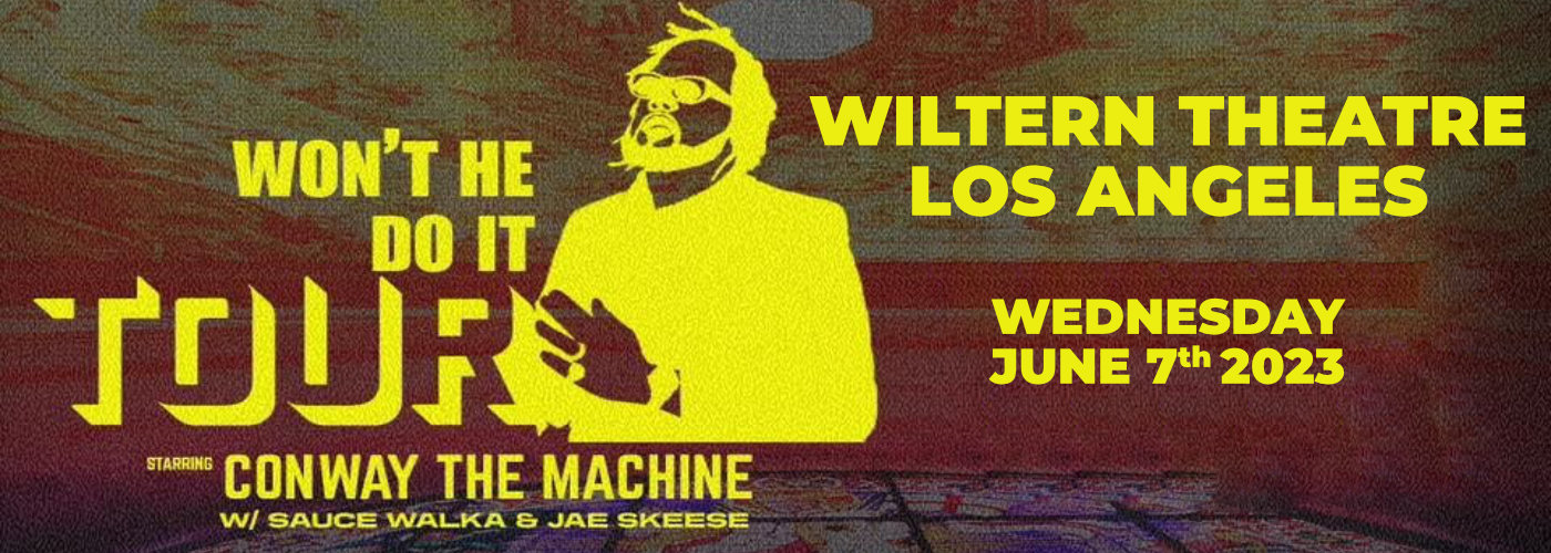 Conway The Machine [POSTPONED] at The Wiltern